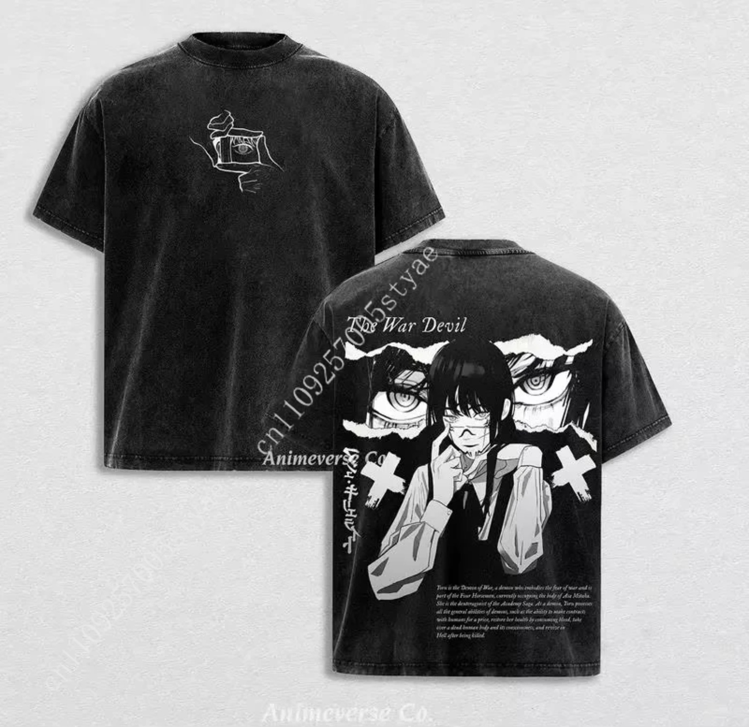 Anime Chainsaw Man Mitaka Asa  - đánh giá và giá Quilt Cotton Summer