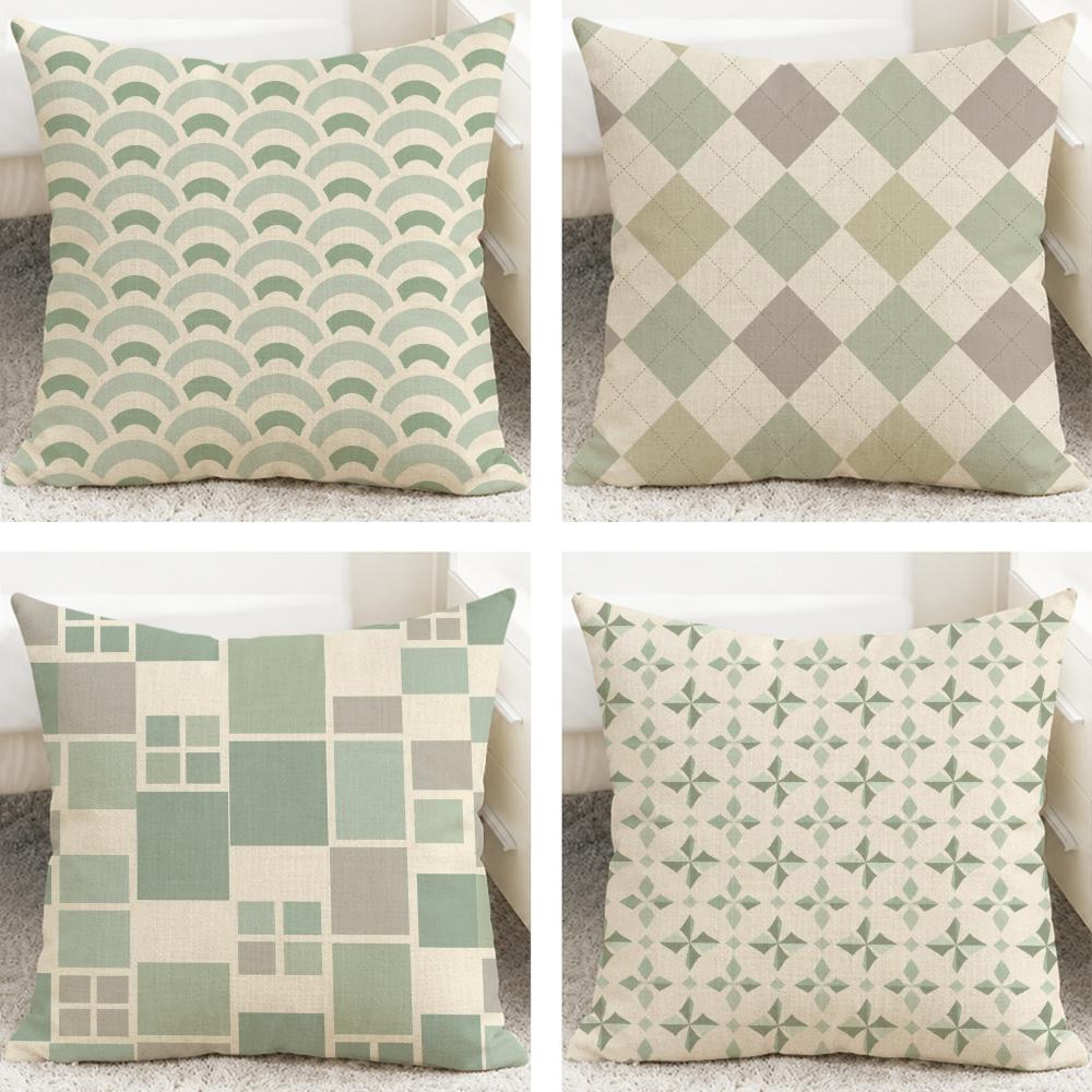 Aesthetic L-Light G-Green F-Fr - đánh giá và giá Pillow Cover 20X20