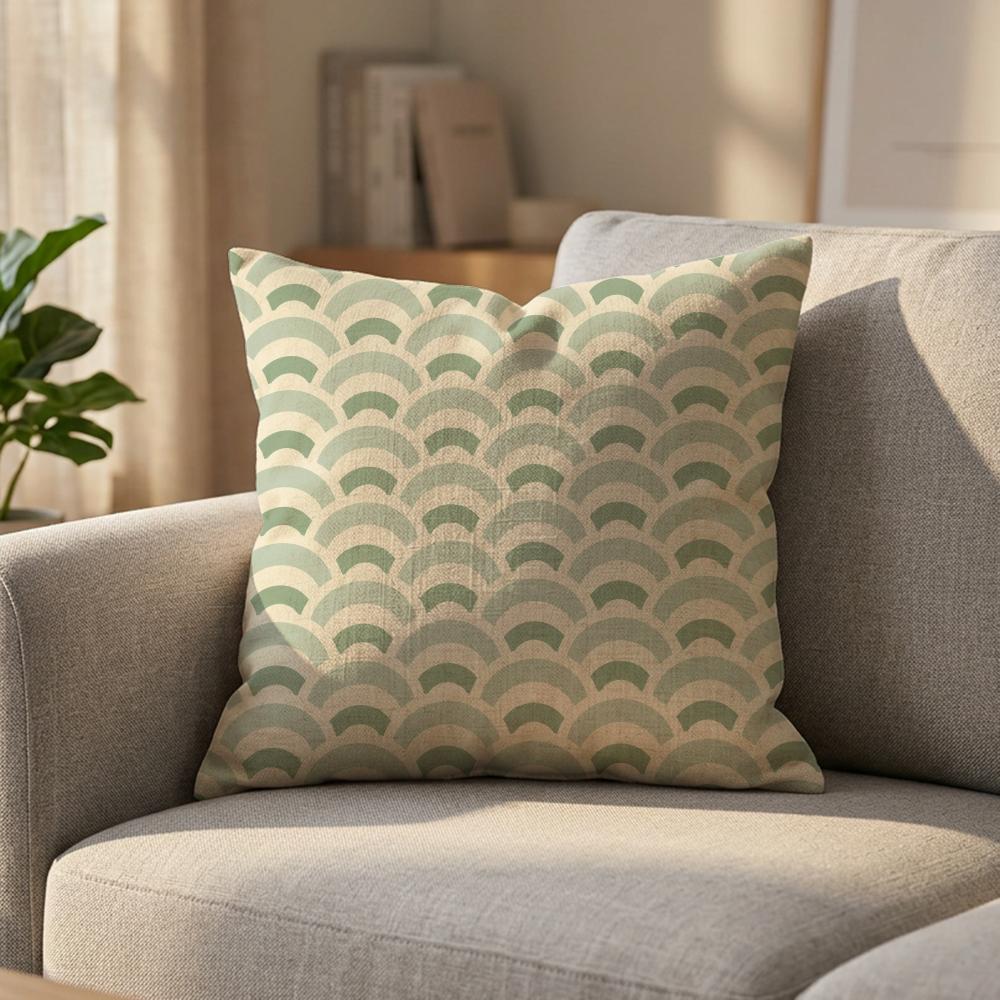 Aesthetic L-Light G-Green F-Fr - đánh giá và giá Pillow Cover 20X20
