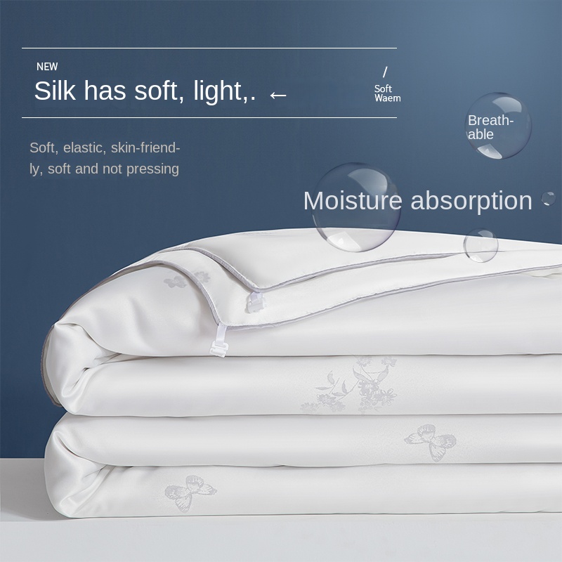 100% Mulberry Silk Comforters  - đánh giá và giá Quilt Cotton Summer