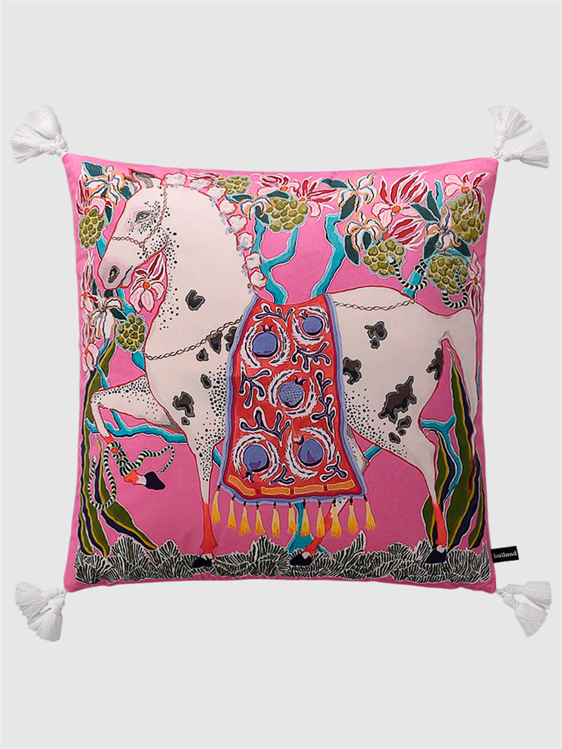 Chinoiserie Zebra With Asian P - đánh giá và giá Pillow Cover 20X20
