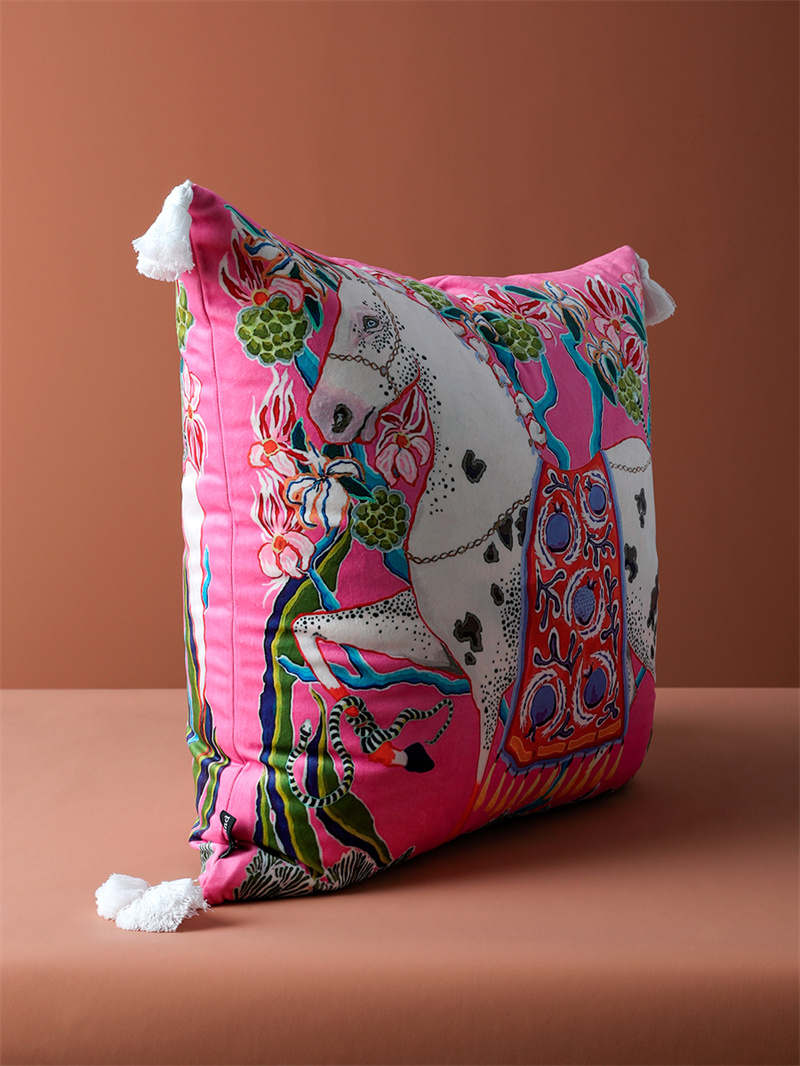 Chinoiserie Zebra With Asian P - đánh giá và giá Pillow Cover 20X20