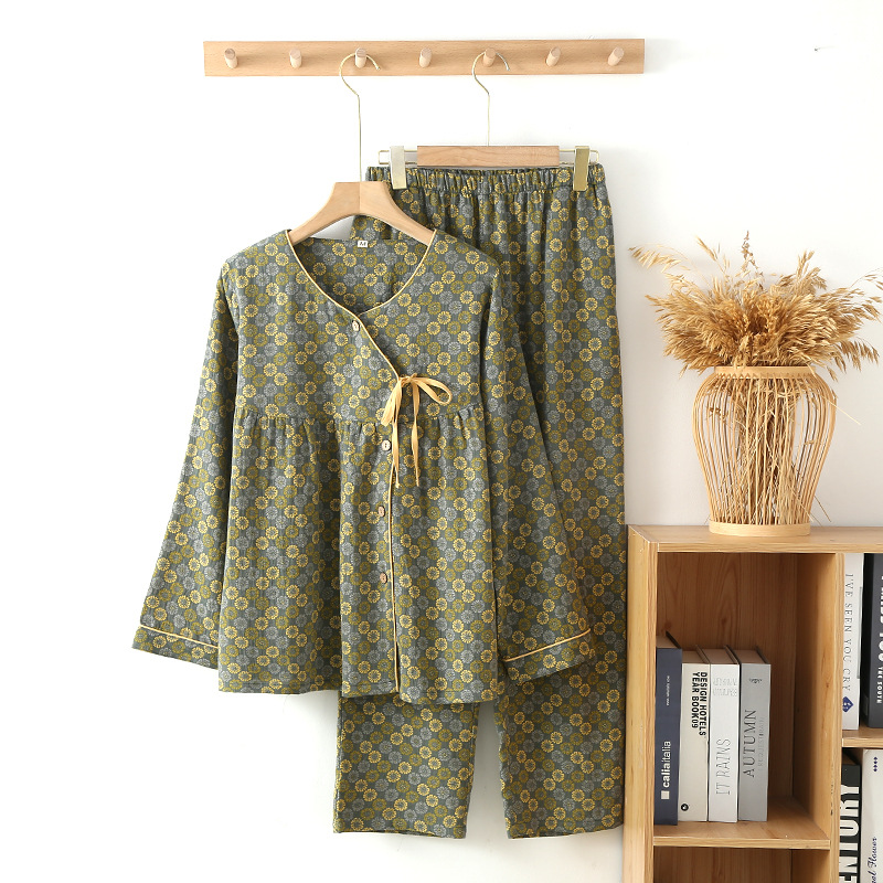 Female 100% Cotton Pajamas Set - đánh giá và giá Linum Home Textiles