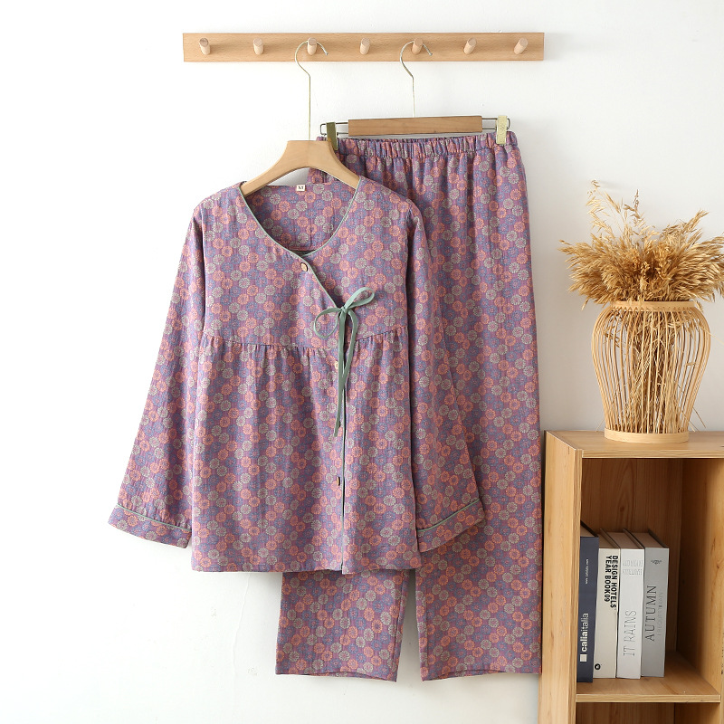 Female 100% Cotton Pajamas Set - đánh giá và giá Linum Home Textiles