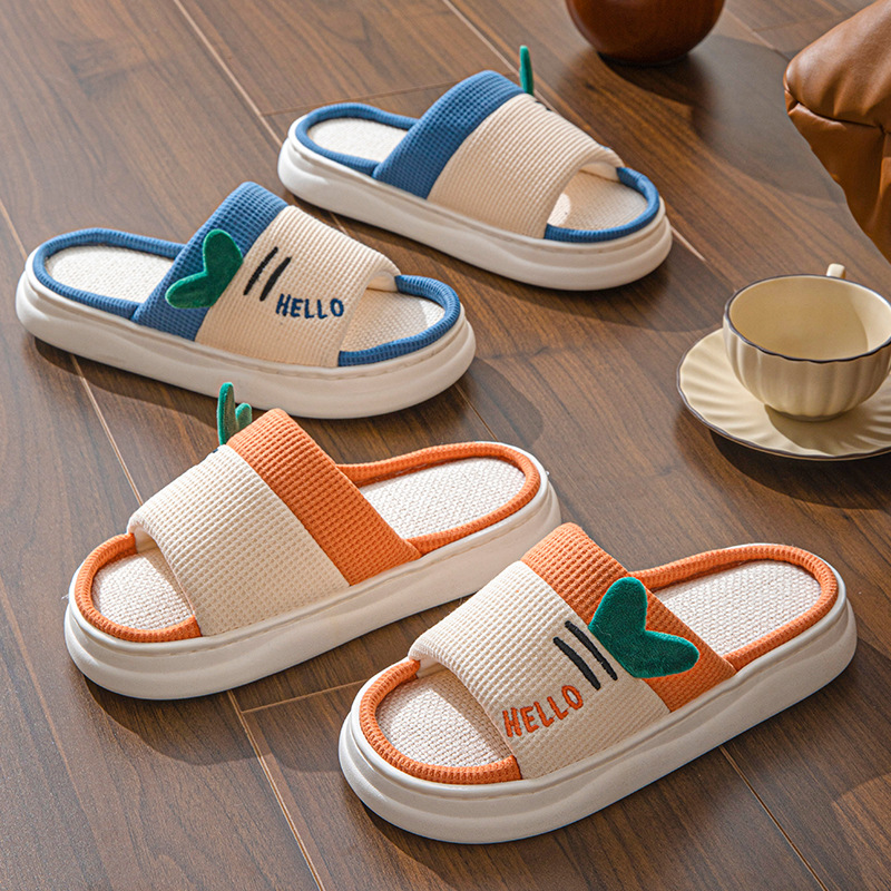 New Style Linen Slippers for W - đánh giá và giá Home And Textiles