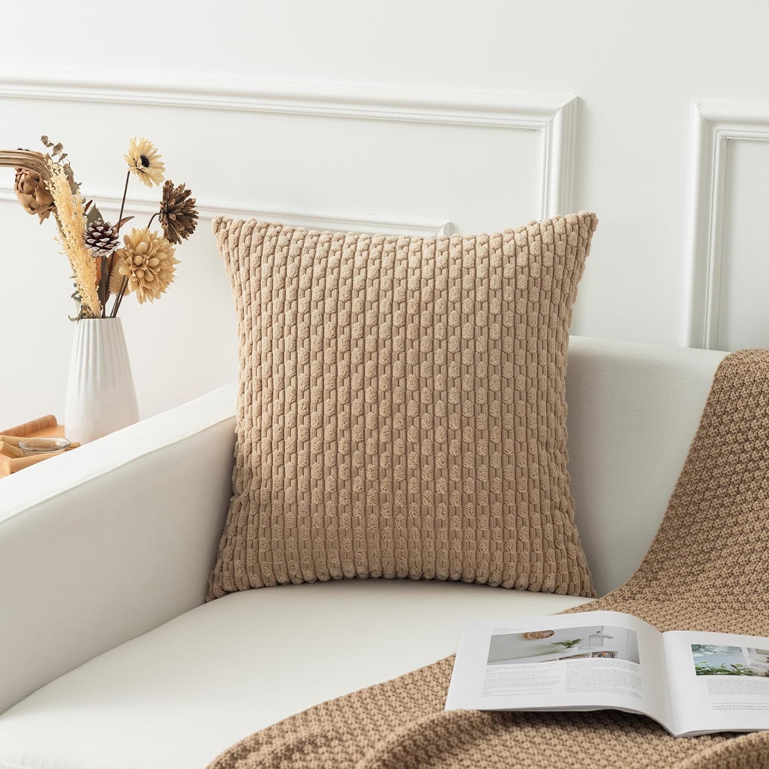 40/45/55x55cm Cushion Cover Co - đánh giá và giá Pillow Cover 20X20