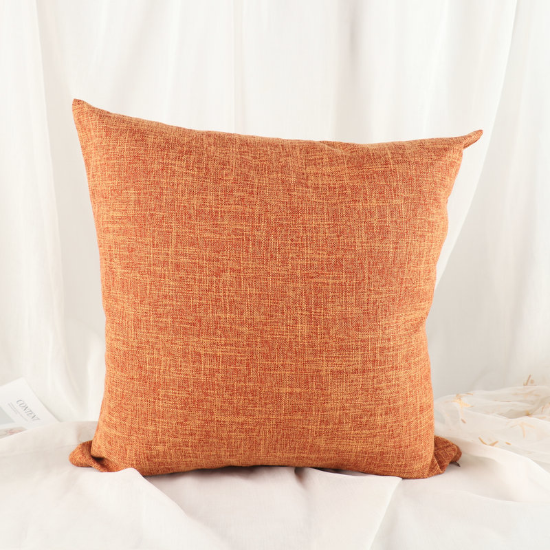 Orange Cushion Cover Sofa Deco - đánh giá và giá Pillow Cover 20X20